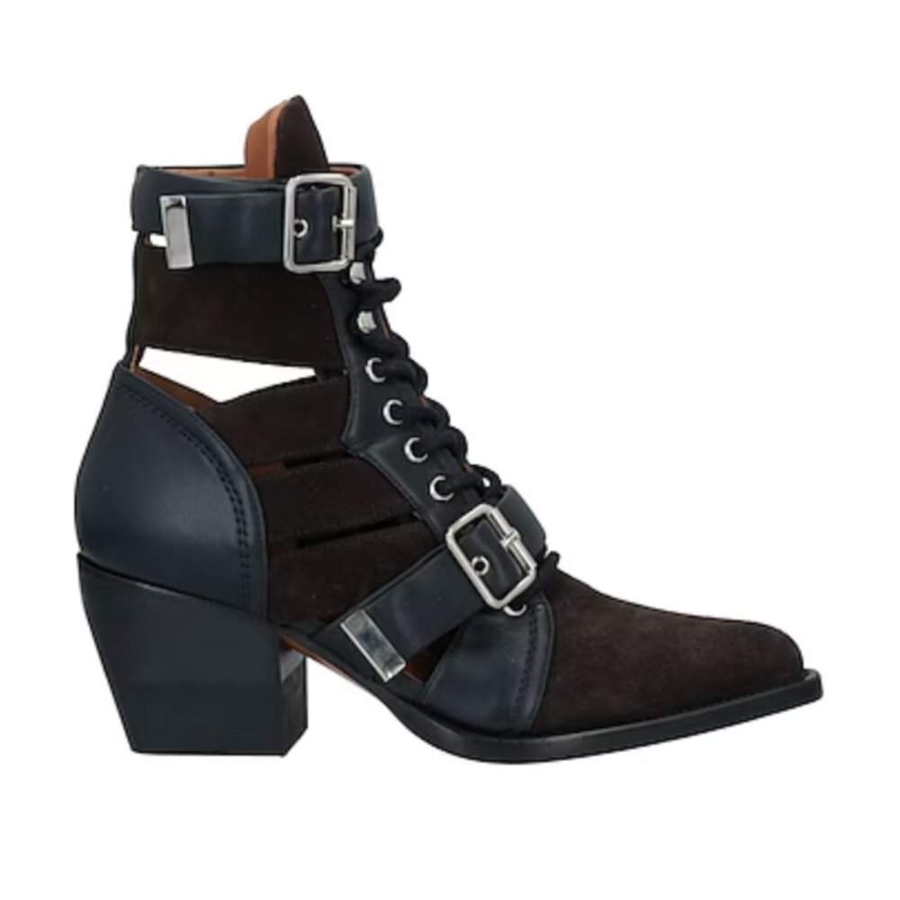 Chloe Rylee Boots - Suede and Leather